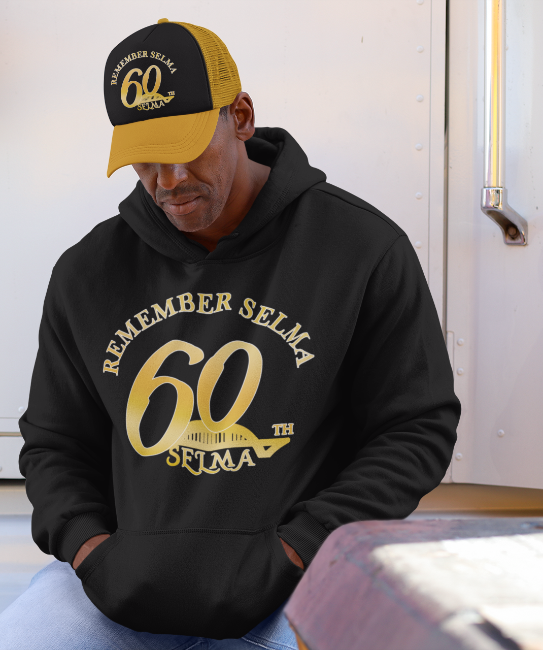 REMEMBER SELMA 60TH ANNIVERSARY HOODED SWEATSHIRT